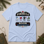Formula for a Book Boyfriend T-Shirt - Light Blue