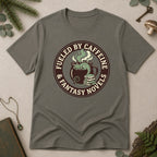 Fueled by Caffeine T-Shirt - Charcoal