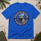Fueled by Caffeine T-Shirt - Royal