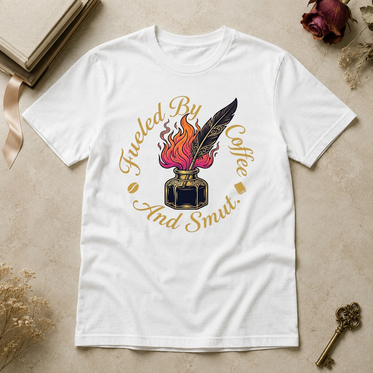 Fueled by Coffee and Smut T-Shirt