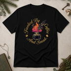 Fueled by Coffee and Smut T-Shirt - Black