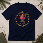 Fueled by Coffee and Smut T-Shirt - Navy