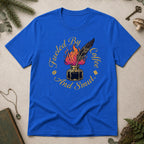 Fueled by Coffee and Smut T-Shirt - Royal