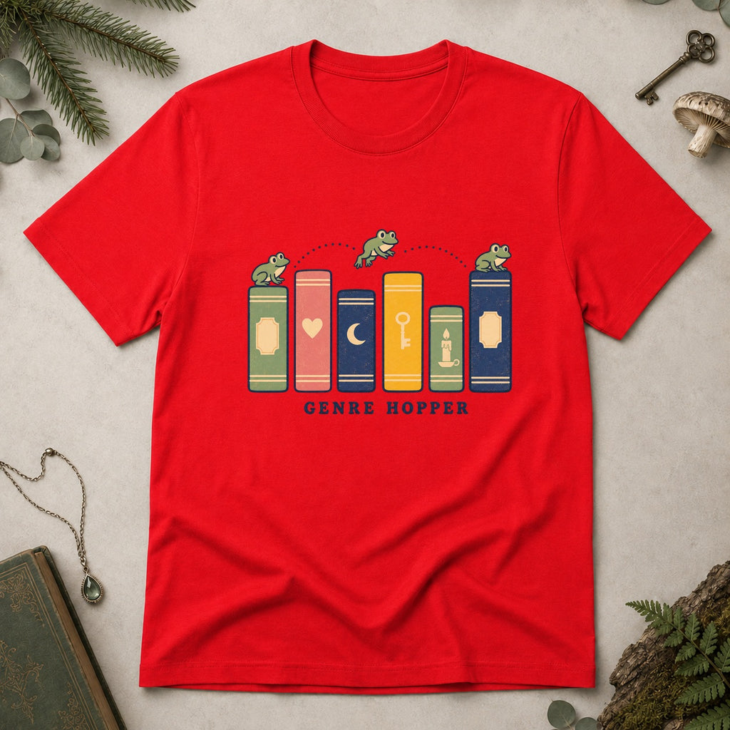 Genre Hopper T-Shirt - Red