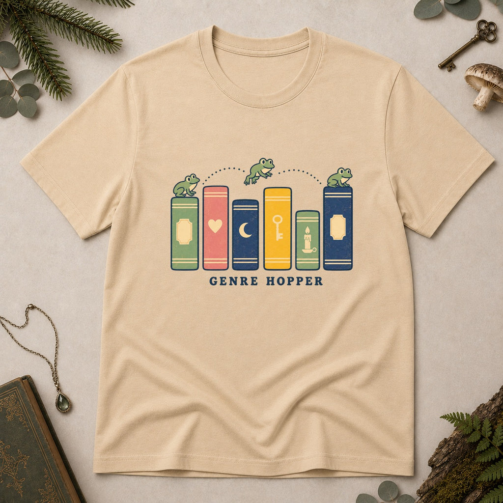 Genre Hopper T-Shirt - Sand