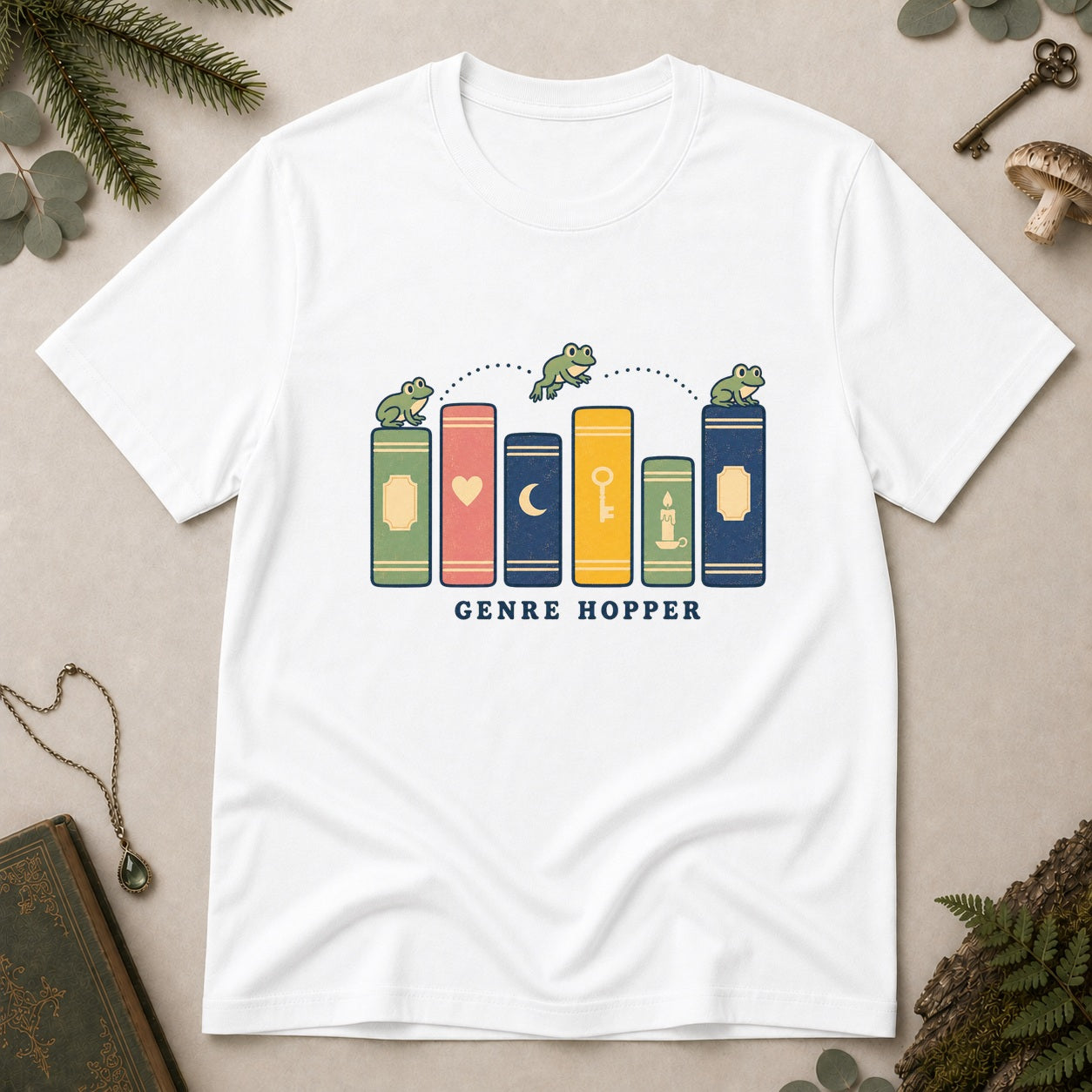 Genre Hopper T-Shirt - White