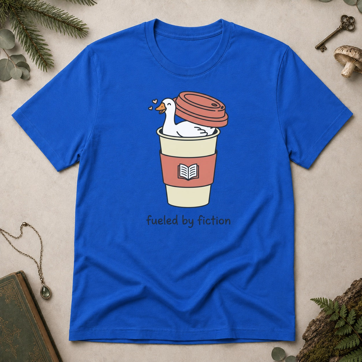 Goose Fuelled by Fiction T-Shirt - Royal
