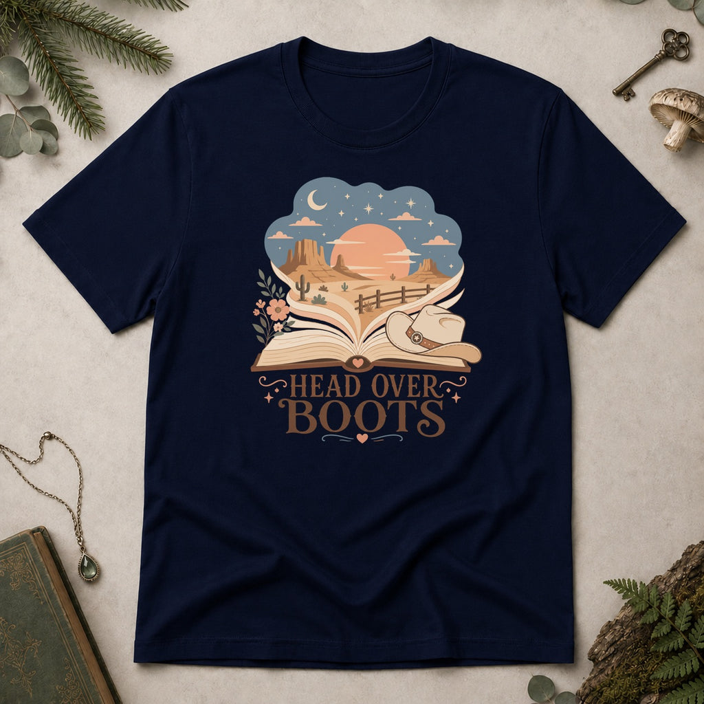 Head Over Boots T-Shirt - Navy