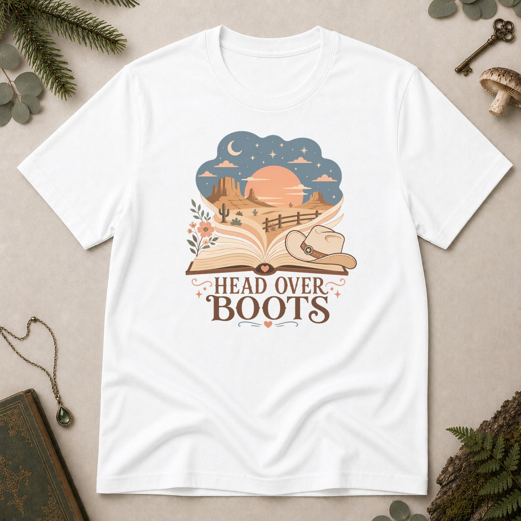 Head Over Boots T-Shirt - White