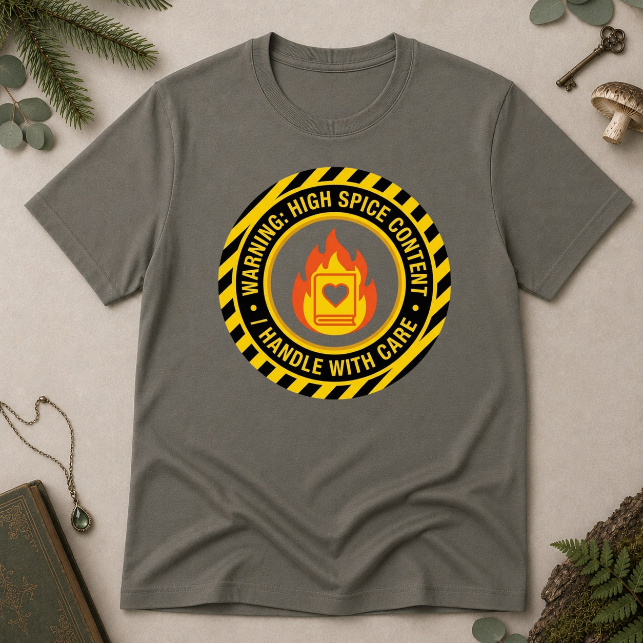 High Spice Content T-Shirt - Charcoal