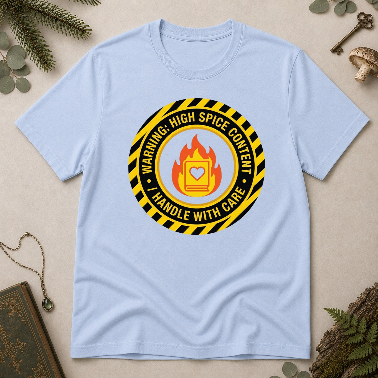 High Spice Content T-Shirt - Light Blue
