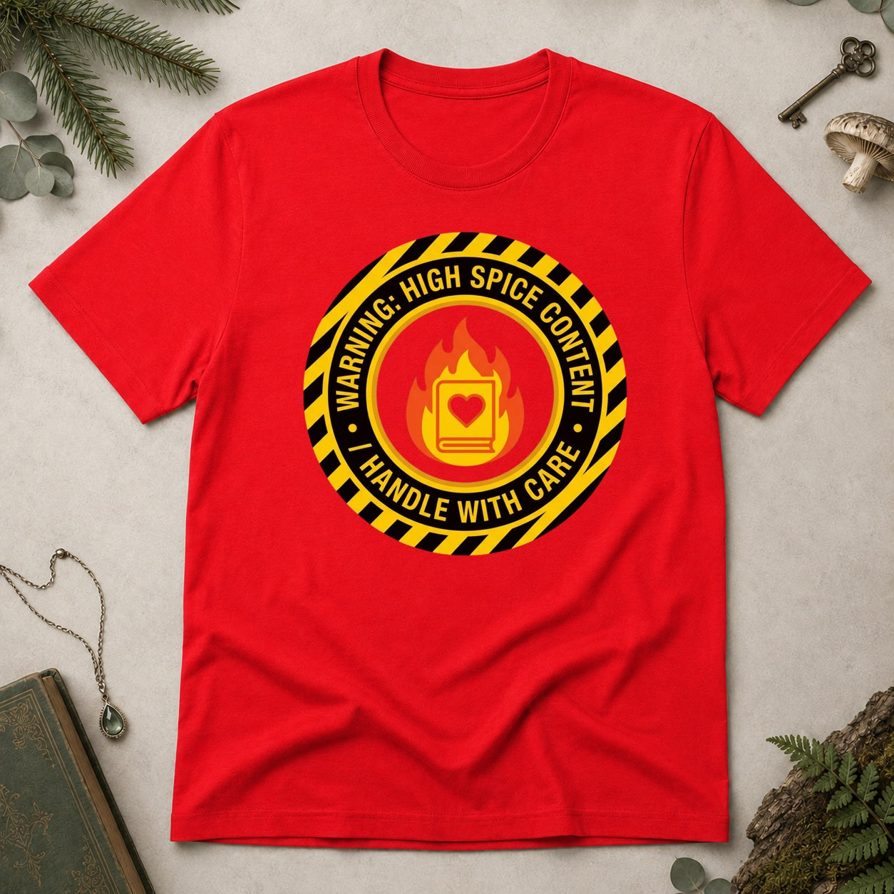 High Spice Content T-Shirt - Red