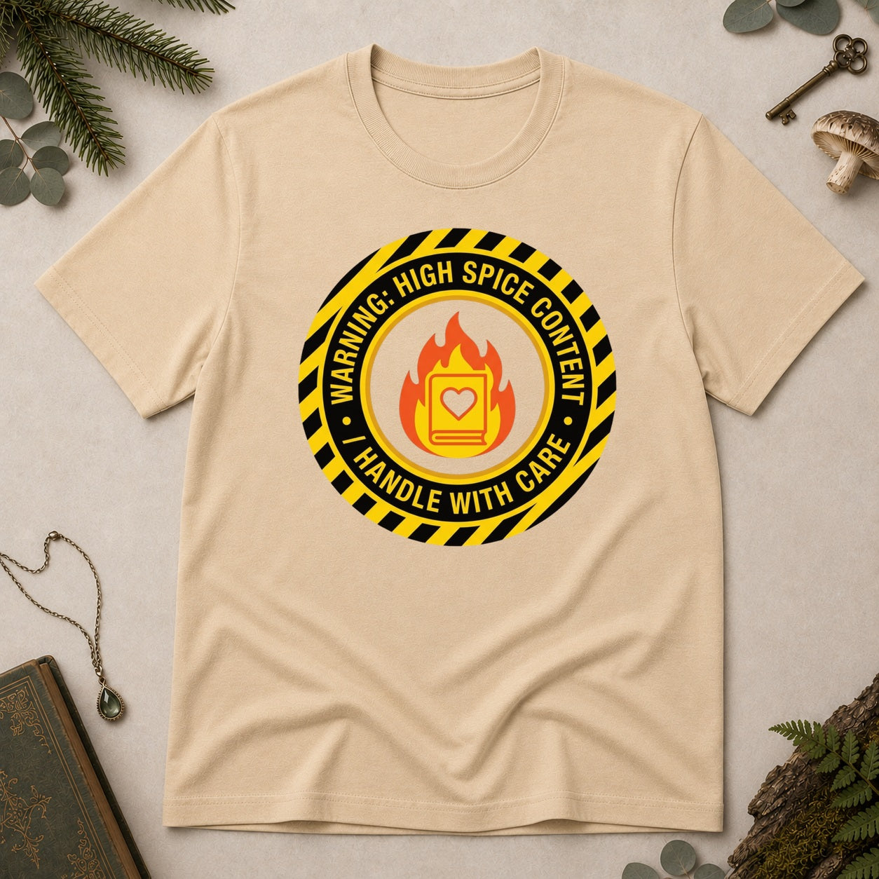 High Spice Content T-Shirt - Sand
