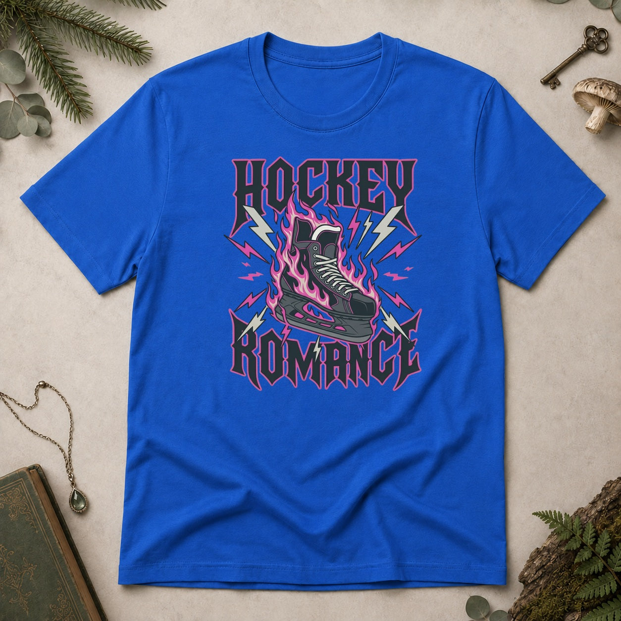 Hockey Romance T-Shirt - Royal