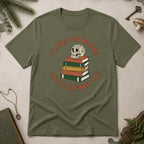 I Like Big Books T-Shirt - Military Green