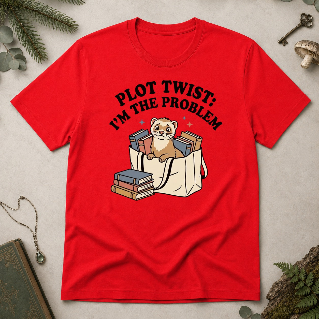 Im the Problem T-Shirt - Red