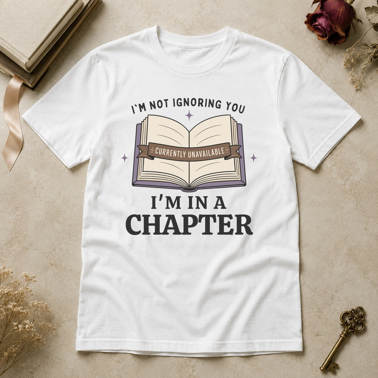 In a Chapter T-Shirt