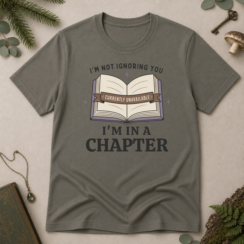 In a Chapter T-Shirt - Charcoal