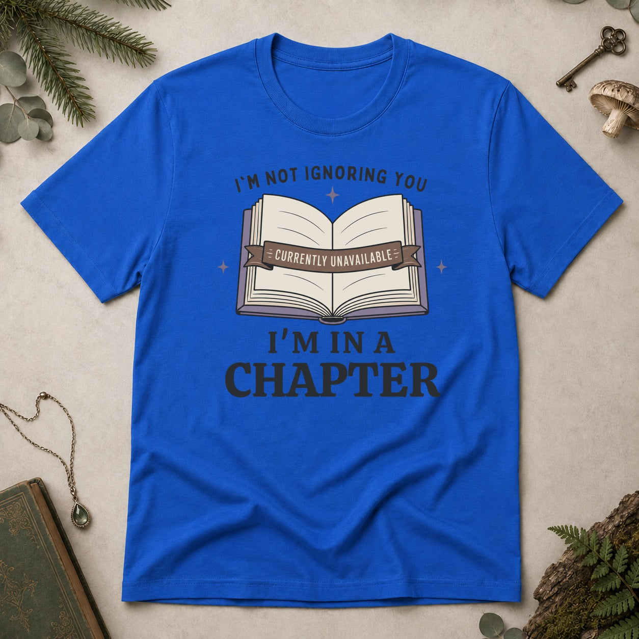 In a Chapter T-Shirt - Royal