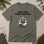 Just One More Chapter T-Shirt - Charcoal