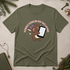 Kindle Goblin T-Shirt - Military Green