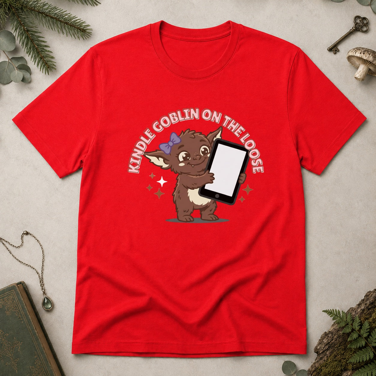 Kindle Goblin T-Shirt - Red