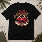Kissin Cowboys and Chasin Sunsets T-Shirt - Black
