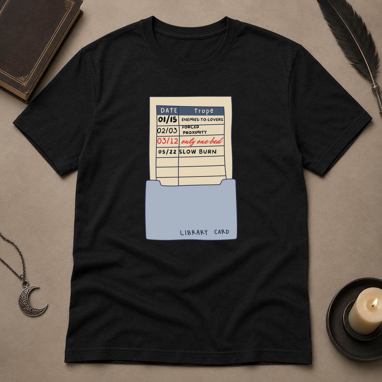 Library Card T-Shirt
