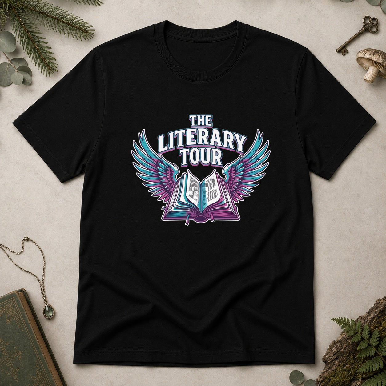 Literary Tour T-Shirt - Black