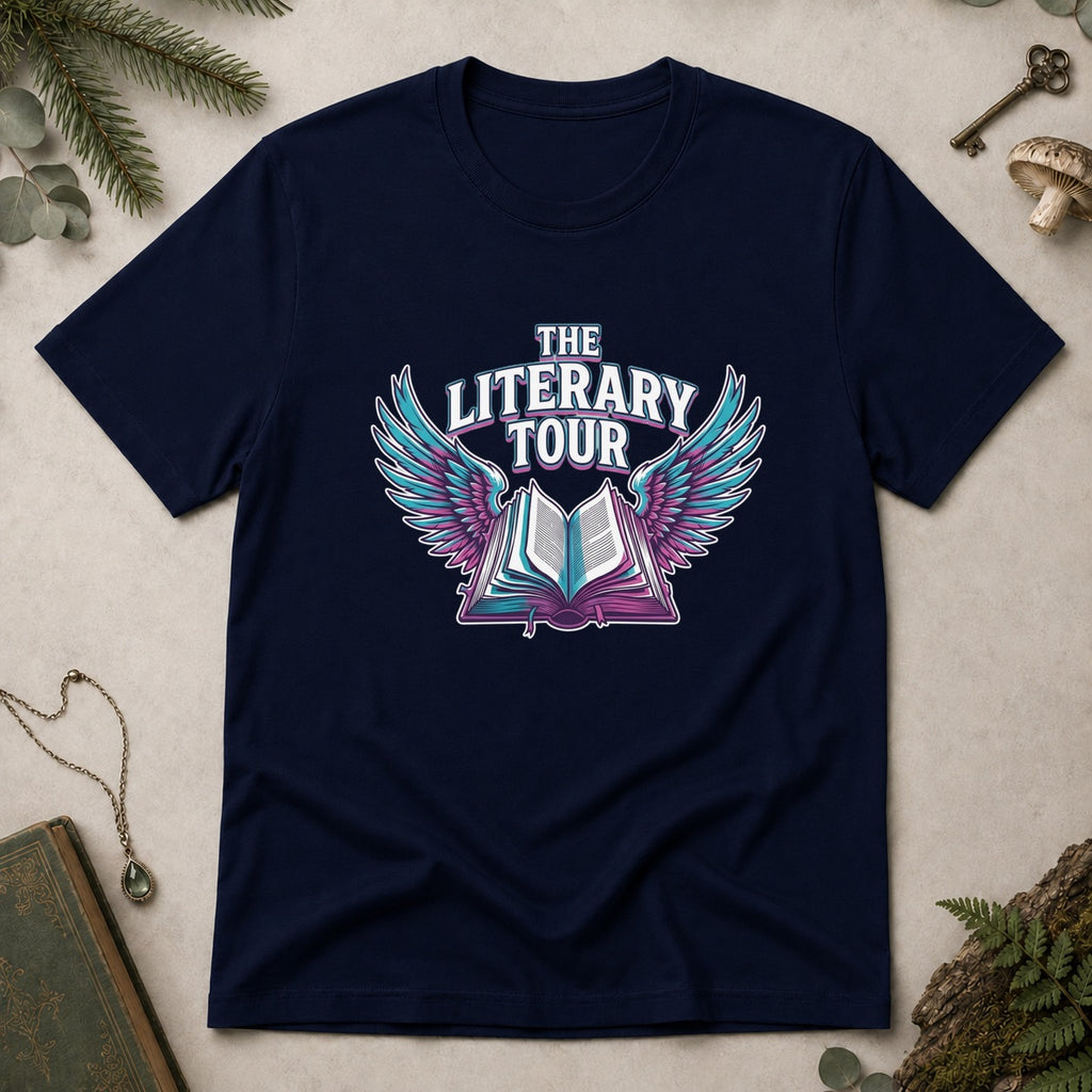 Literary Tour T-Shirt - Navy