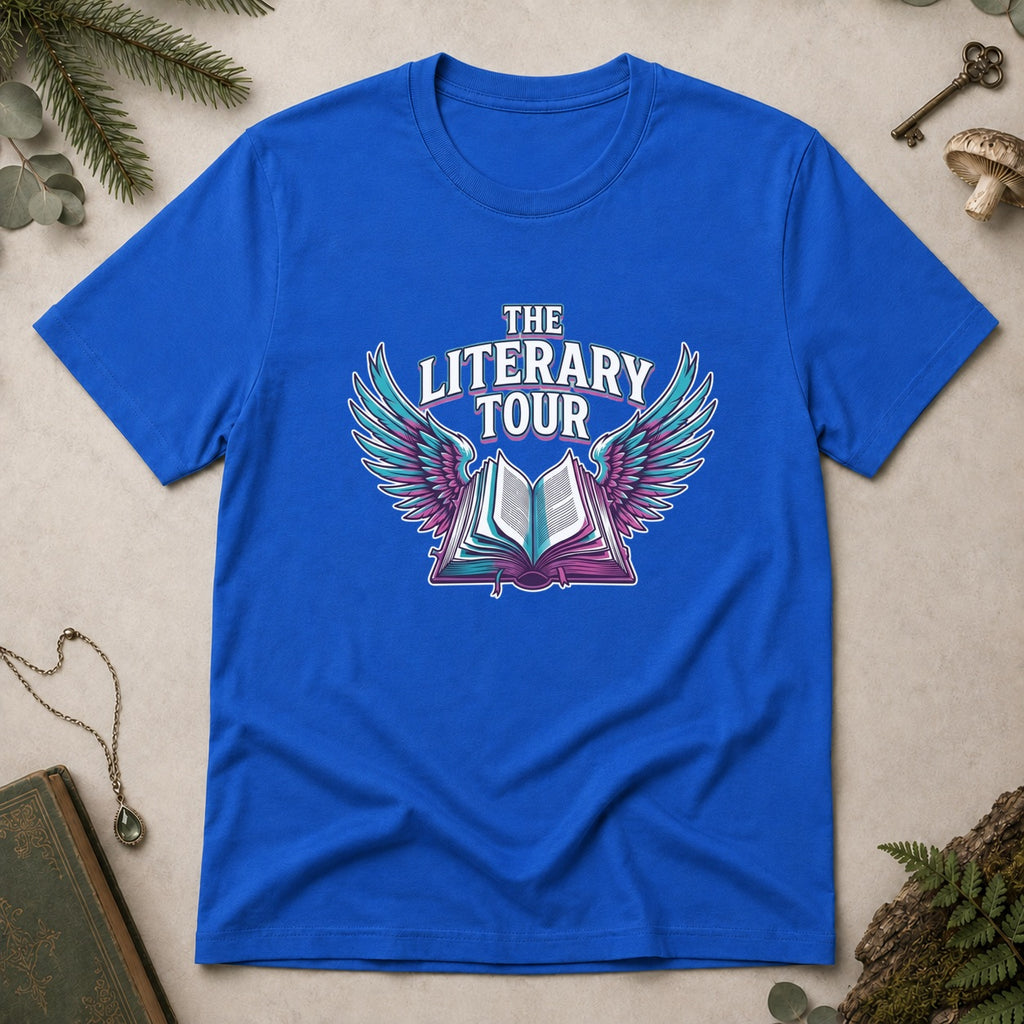 Literary Tour T-Shirt - Royal