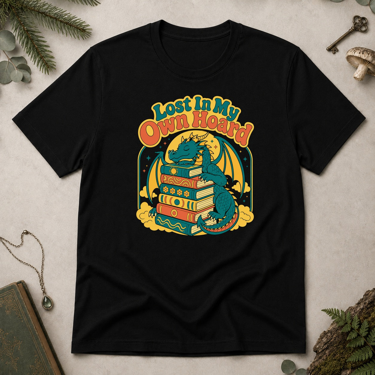 Lost in my Own Hoard T-Shirt - Black