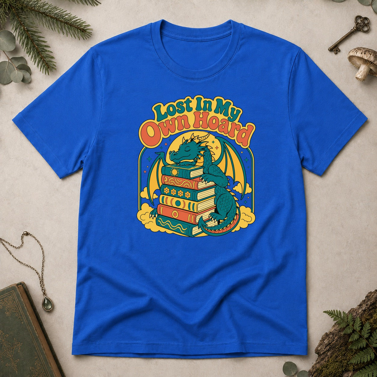 Lost in my Own Hoard T-Shirt - Royal