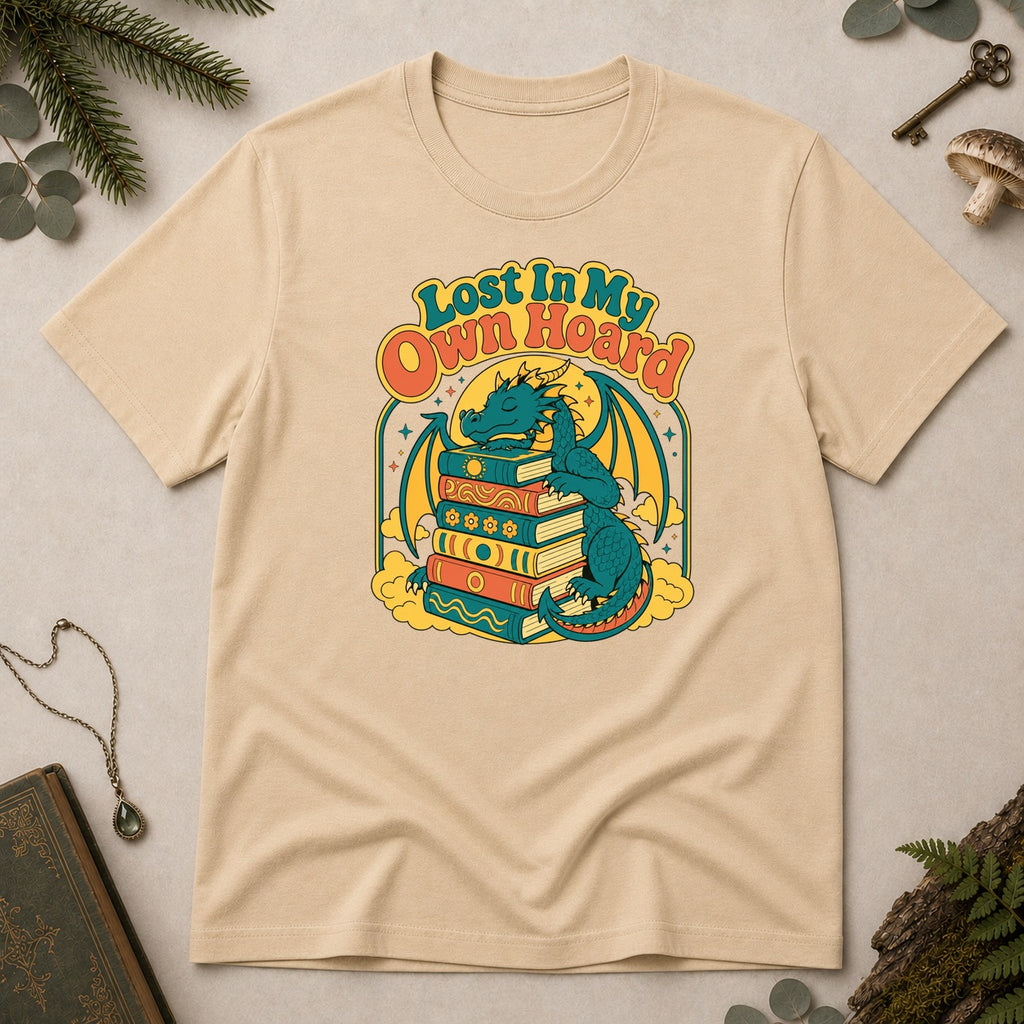 Lost in my Own Hoard T-Shirt - Sand