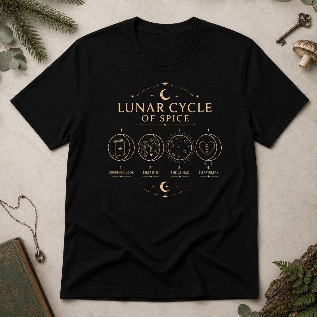 Lunar Cycle of Spice T-Shirt - Black