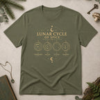 Lunar Cycle of Spice T-Shirt - Military Green