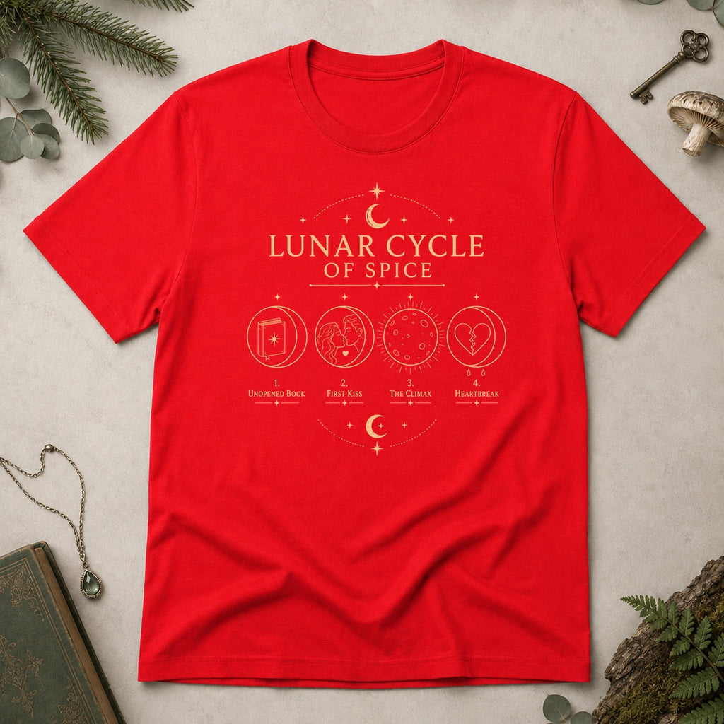 Lunar Cycle of Spice T-Shirt - Red