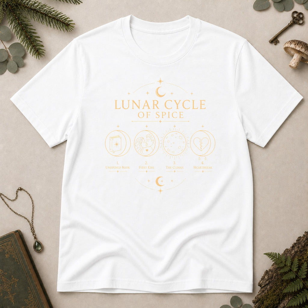Lunar Cycle of Spice T-Shirt - White