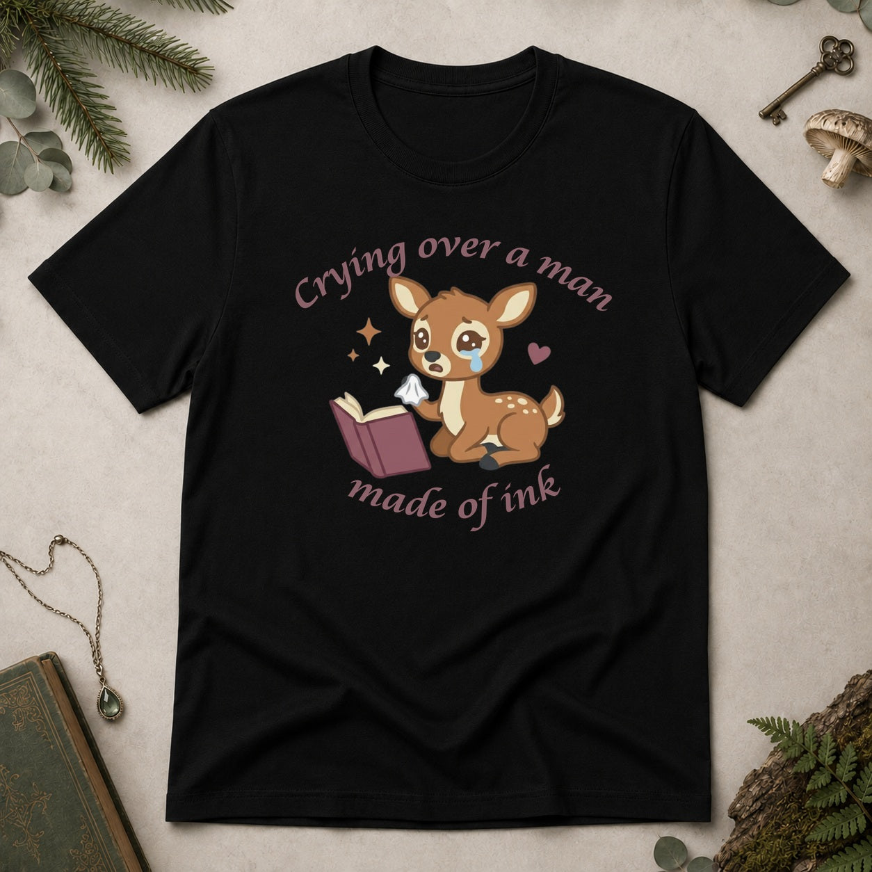 Man Made of Ink T-Shirt - Black