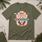 Meet Cute at the Rodeo T-Shirt - Military Green