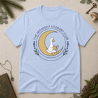 Midnight Literary Club T-Shirt - Light Blue