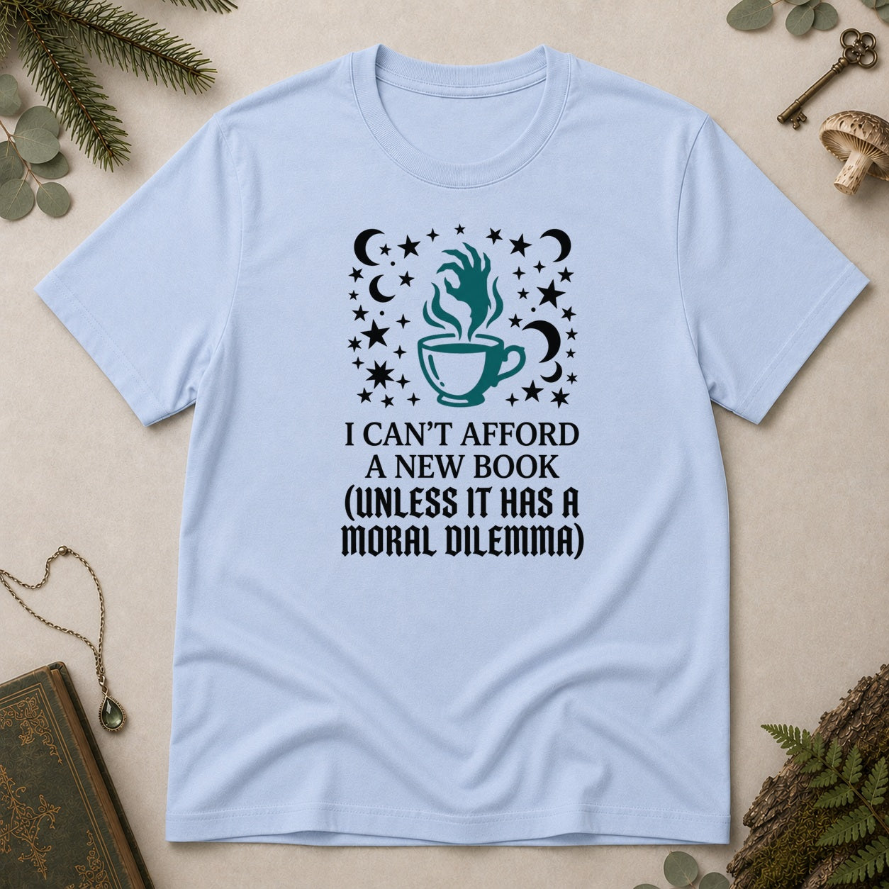 Moral Dilemma T-Shirt - Light Blue