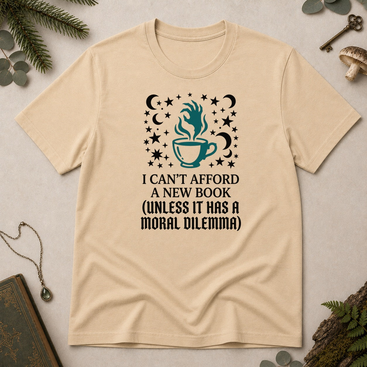 Moral Dilemma T-Shirt - Sand
