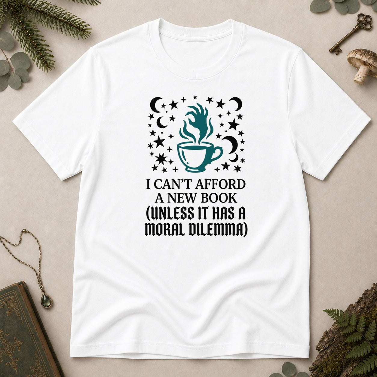 Moral Dilemma T-Shirt - White