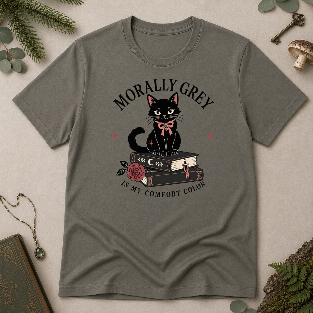 Morally Grey T-Shirt - Charcoal