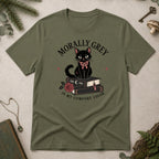 Morally Grey T-Shirt - Military Green