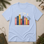 My TBR Has Its Own Zip Code T-Shirt - Light Blue