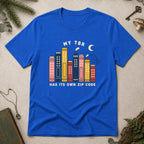 My TBR Has Its Own Zip Code T-Shirt - Royal