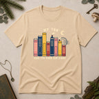 My TBR Has Its Own Zip Code T-Shirt - Sand