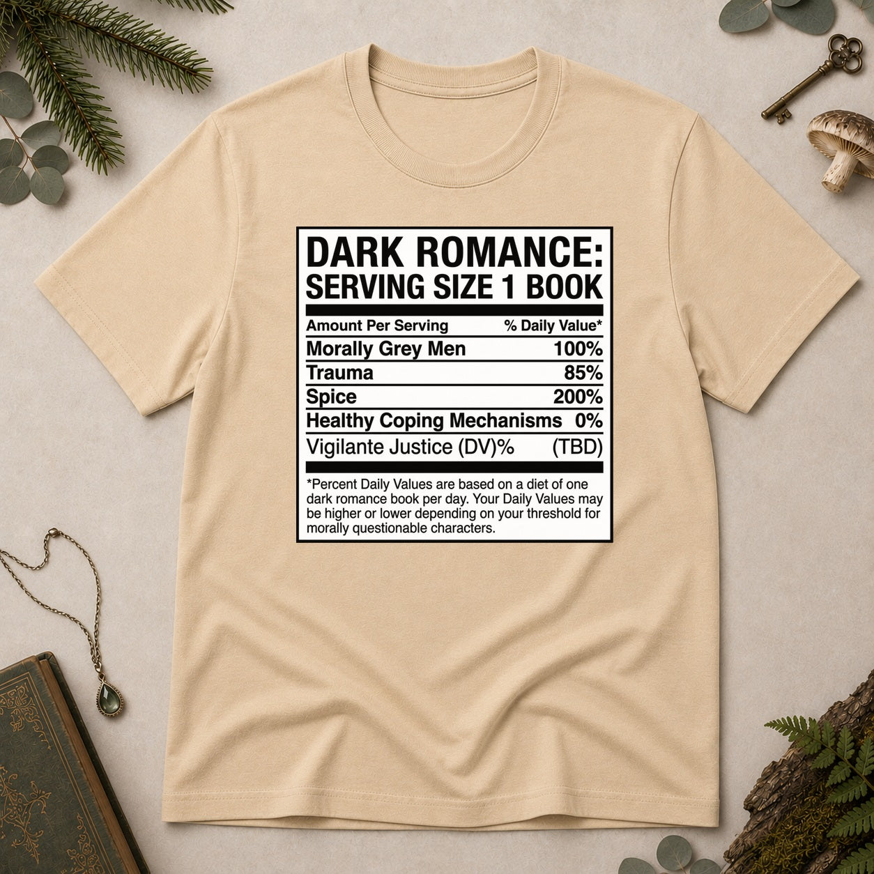 Nutrition T-Shirt - Sand